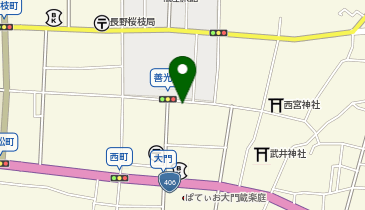 ワタナベ化粧品店の地図画像