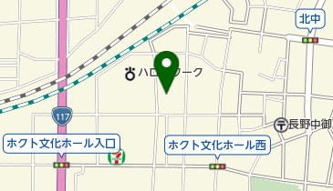 株式会社まるやま長野店の地図画像