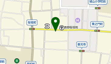 たけのや呉服店の地図画像