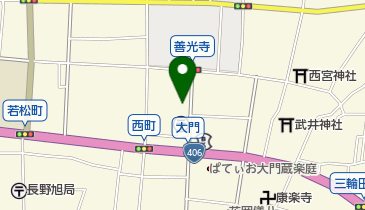 信濃文化倶楽部の地図画像