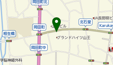 岡村酒店の地図画像