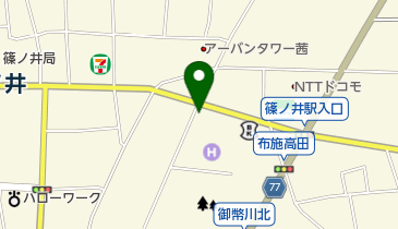 酒井酒店の地図画像