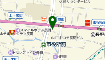 株式会社東京商工リサーチ長野支店の地図画像