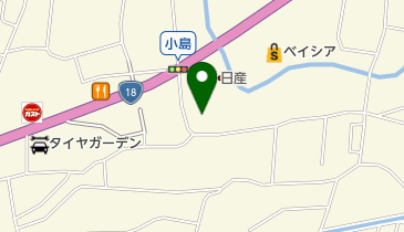 安全自動車株式会社の地図画像