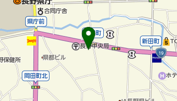 ロータス長野株式会社の地図画像