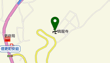 真竜寺の地図画像