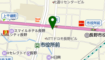 株式会社システムプラン長野支店の地図画像