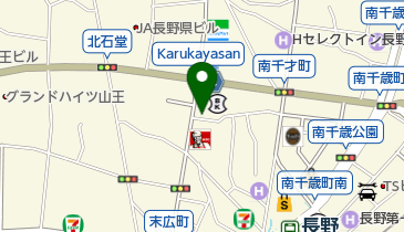 高原洋服店の地図画像