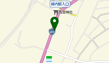 小山ふとん店の地図画像