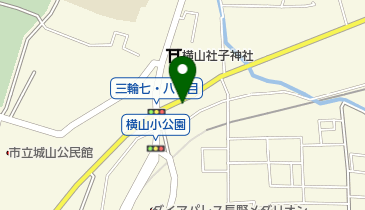 有限会社三河屋綿店の地図画像