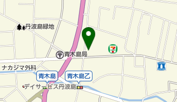 五明青果店の地図画像