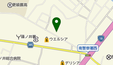 海野製薬株式会社の地図画像