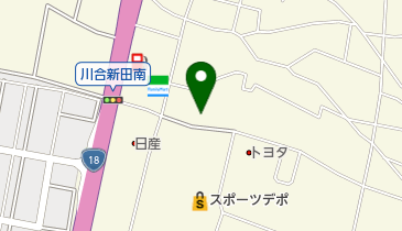 株式会社シナノ大理石の地図画像