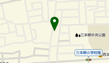 スリム耳ツボ三本柳の地図画像