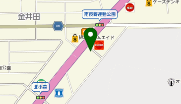 オート・スタイル・長野の地図画像