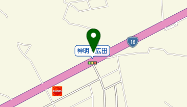 斎長物産株式会社長野営業所の地図画像