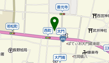 イケダ美容室の地図画像