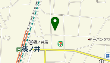 小松美容室の地図画像