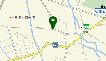 高木美容院の地図画像