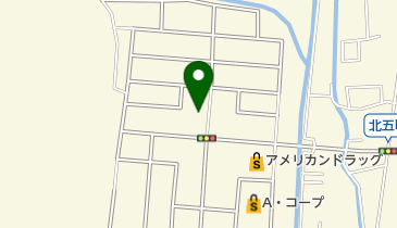 美容室anの地図画像