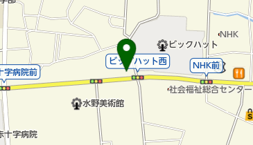 やなぎ美容院の地図画像