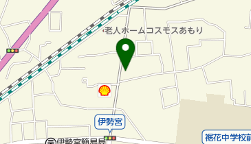 ヨシハラ美容室の地図画像