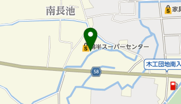 綿半DOG&CAT 長池店の地図画像