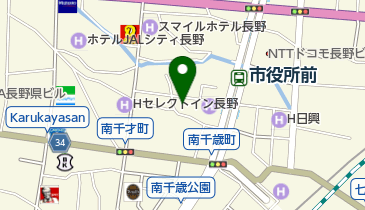 むらおか食糧販売店」(長野市-米店-〒380-0822)の地図/アクセス