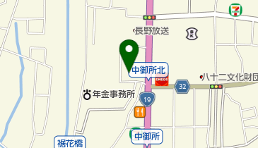 長野県火災共済協同組合の地図画像