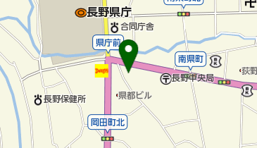 日本生命保険相互会社 ライフプラザ長野・ご来店窓口の地図画像