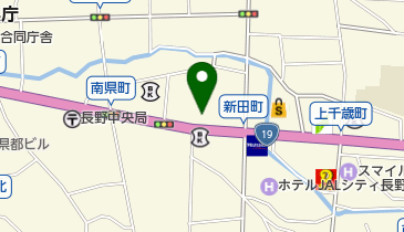 明治安田生命保険相互会社長野支社の地図画像