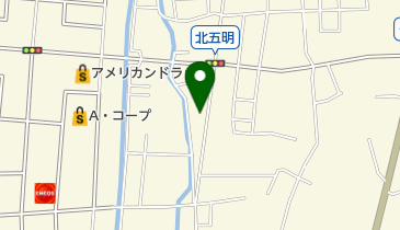 アカシヤ理容室の地図画像