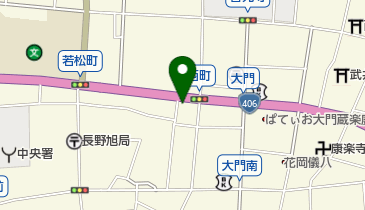 イザワ理容店の地図画像