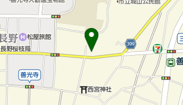 ウエダ理容室の地図画像