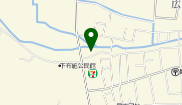 理容室オークボの地図画像