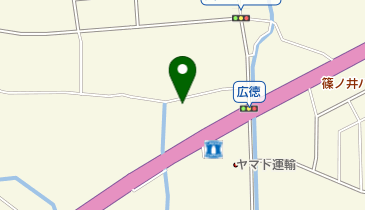 若林理容店の地図画像