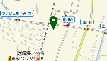 日本通運株式会社松本支店 鉄道コンテナの地図画像