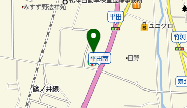 株式会社食品流通システム松本センターの地図画像