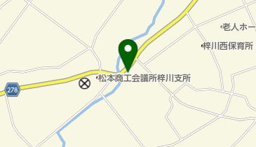 有限会社秋山商店の地図画像