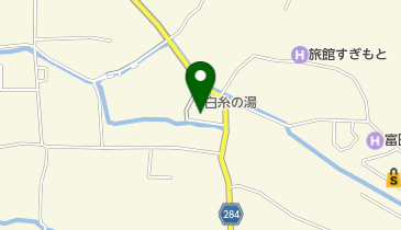 湯の原公民館の地図画像