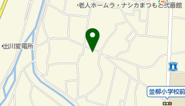 並柳公民館の地図画像