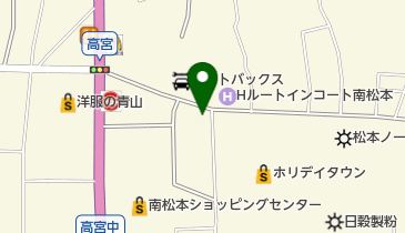 わくわくパソコン教室 南松本校の地図画像