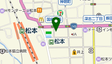 昭和建物株式会社 松本支店の地図画像