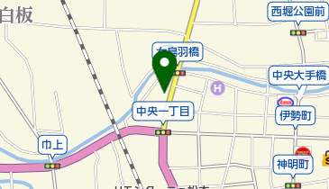 丸岩火薬松本出張所の地図画像