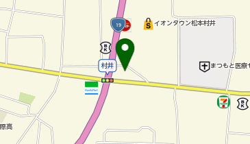 株式会社ヤマザキ松本村井店の地図画像