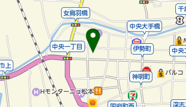 美容室ザ・ニューラインの地図画像