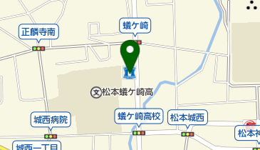 クリーニング館昭和 蟻ケ崎高校前店の地図画像