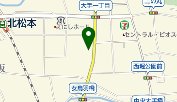 中信アスナ株式会社 本社の地図画像