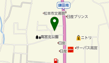 大高酵素化粧品信濃営業所の地図画像