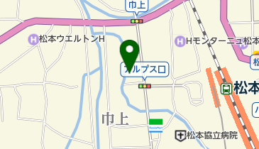 コーセー化粧品販売株式会社長野支店の地図画像